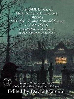 The MX Book of New Sherlock Holmes Stories - Part XII - ebook